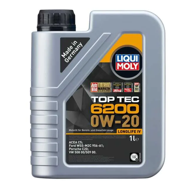 Bidon LIQUI MOLY Top Tec 6200 0W-20