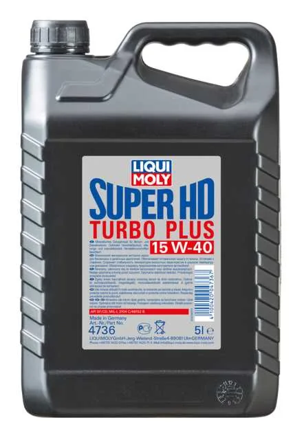Bidon LIQUI MOLY Super HD Turbo Plus 15W-40