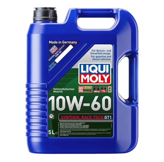 Bidon LIQUI MOLY Synthoil Race Tech GT1 10W-60