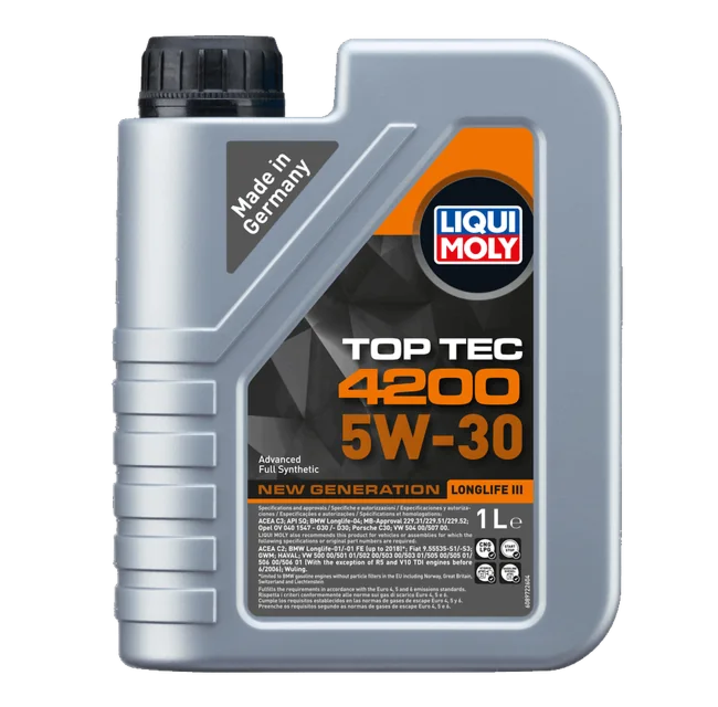 Bidon LIQUI MOLY Top Tec 4200 5W-30